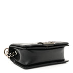 Caviar Quilted Small Boy Flap Black