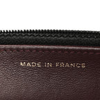 Aged Calfskin Lucky Charms 2.55 Reissue Wallet on Chain WOC Black