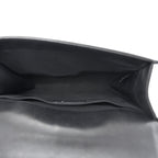 Lambskin Quilted Medium Boy Flap Black