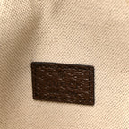 GG Supreme Monogram Web Medium Neo Vintage Flap Messenger Bag Beige New Acero