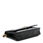 Lambskin Quilted Chanel 19 Wallet On Chain WOC Black