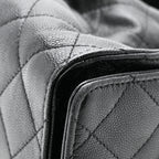 Caviar Quilted Small Chanel 25 Handbag Black