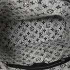 Denim Monogram Jacquard Neverfull MM Grey