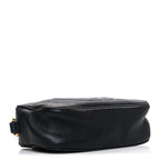 Pebbled Calfskin Mini Soho Disco Bag Black