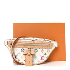 LV X TM Monogram Multicolor High Rise Bumbag White