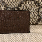 GG Supreme Monogram Web Small Neo Vintage Double Flap Messenger Bag Beige New Acero