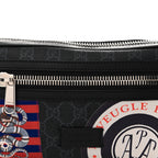 GG Supreme Monogram Night Courrier Belt Bag Black Multicolor