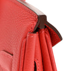 Togo Birkin 30 Rouge Pivoine