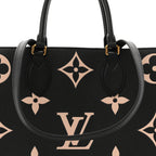 Empreinte Monogram Giant Onthego MM Black Beige