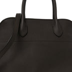 Matte Grained Calfskin Soft Margaux 12 Dark Chocolate