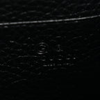 Calfskin GG Marmont Chain Wallet Black