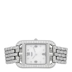 Stainless Steel Diamond Bezel Mother of Pearl 23mm Cape Cod Quartz Watch