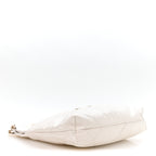 Shiny Calfskin Quilted Small Chanel 22 White