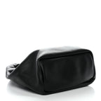 Mellow Nappa Small Monochrome Squeeze Bag Black