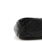 Lambskin Quilted Medium Chanel 19 Flap Black