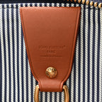 Calfskin Monogram Speedy P9 Bandouliere 50 Indigo