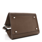 Grained Calfskin Soft Margaux 10 Bag Dark Olive
