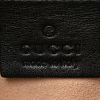 Calfskin Matelasse Studded Medium GG Marmont Tote Black