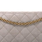 Aged Calfskin Quilted 2.55 Reissue 226 Flap Blanc Fonce