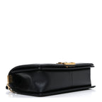 Caviar Quilted Medium Boy Flap Black