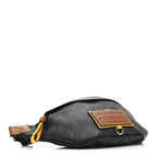 Monogram Eclipse Epi Gaston Label Discovery Bumbag Black Savan Yellow