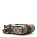 GG Supreme Monogram Web Mini Ophidia Messenger Brown
