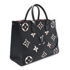 Empreinte Monogram Giant Onthego MM Black Beige