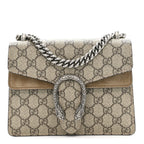 GG Supreme Monogram Mini Dionysus Shoulder Bag Taupe