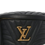 Calfskin Quilted New Wave Bumbag Black