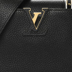 Taurillon Mini Capucines Black
