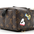 Monogram Love Lock Palm Springs Backpack Mini