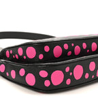 LV X YK Empreinte Multi Pochette Accessories Black Fuchsia