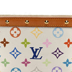 Monogram Multicolor Pochette Accessories White