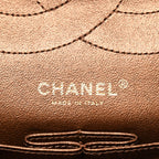 Metallic Aged Calfskin Quilted 2.55 Reissue 226 Flap Bronze