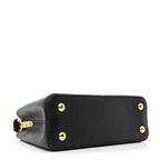 Taurillon Braided Capucines Mini Black
