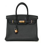 Togo Birkin 30 Black