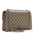 GG Supreme Monogram Small Dionysus Shoulder Bag Taupe