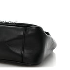 Calfskin Matelasse Large GG Marmont Shoulder Bag Black