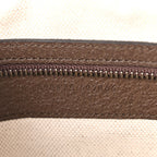 GG Supreme Monogram Textured Dollar Calfskin Web Ophidia Wristlet Shoulder Bag Beige Ebony New Acero