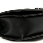 Calfskin Quilted Medium Boy Flap Black