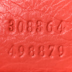 Pebbled Calfskin Small Soho Disco Bag Tabasco Red