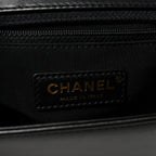 Lambskin Quilted New Medium Boy Flap Black