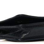 Caviar Quilted Boy Wallet On Chain WOC Black