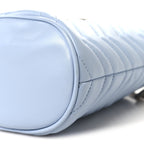 Calfskin Matelasse Mini GG Marmont 2.0 Bucket Bag Porcelain Light Blue
