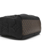 Econyl Monogram Pillow Giant Onthego MM Black