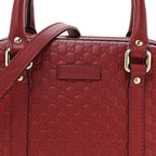 Soft Microguccissima Small Crossbody Bag Rosso