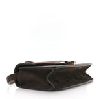 Nubuck Calfskin Sofia E/W Crossbody Wood Brown