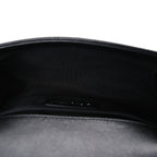 Caviar Quilted Small Boy Flap Black