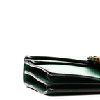 Pebbled Calfskin Small Dionysus Shoulder Bag Emerald