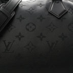 Calfskin Monogram Speedy P9 Bandouliere 40 Ultra Black